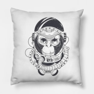 Space monkey Pillow