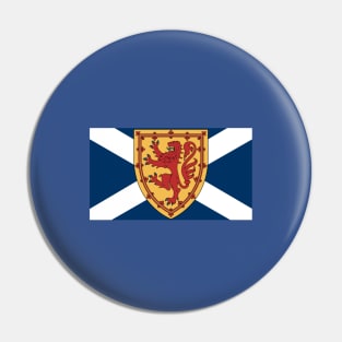 Royal Scottish Coat of Arms on Flag Pin