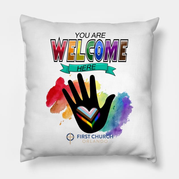 first orlando Pillow by Michael McElroy