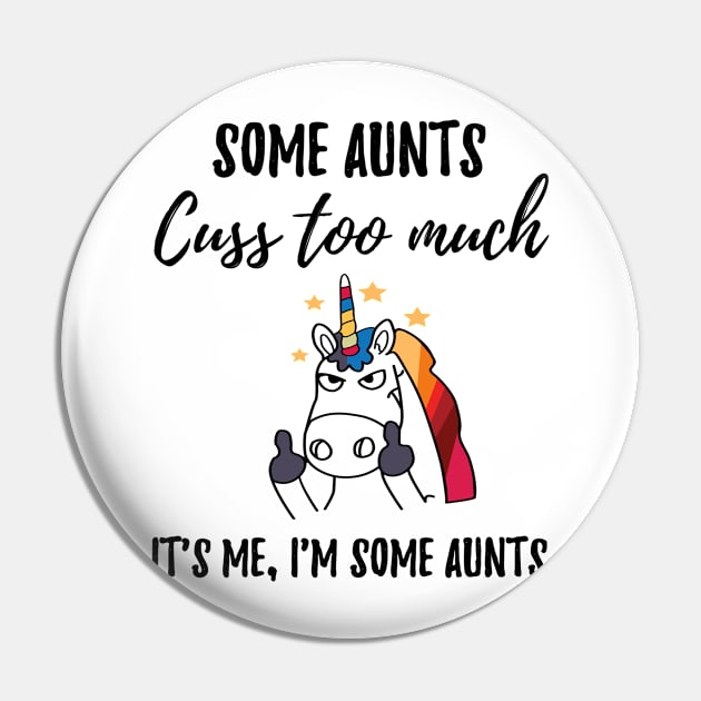 Aunt Cuss too much Pin by IndigoPine