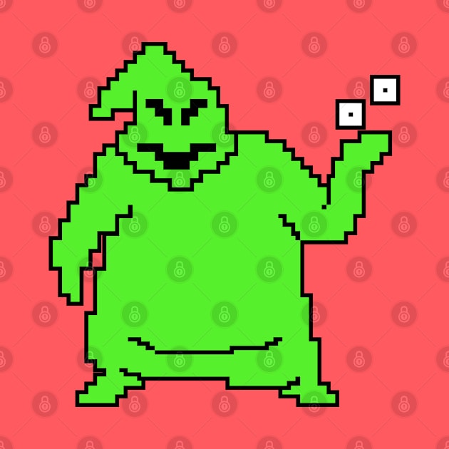 Oogie Boogie Man pixelated by pookiemccool