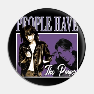 Punk Priestess Patti Smith's Defiant Persona Pin