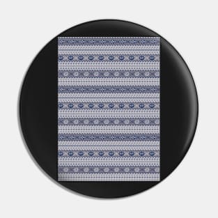 Granny’s Fairisle - Grey Pin