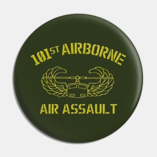 101st Air Assault Yellow Pin
