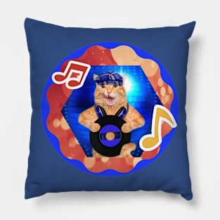 COLL DJ CAT Pillow