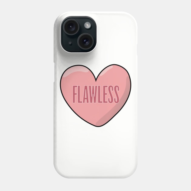 Flawless Heart Phone Case by ThinkingSimple