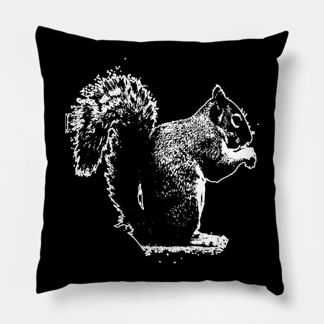 squirrel Pillow by bilaltepong