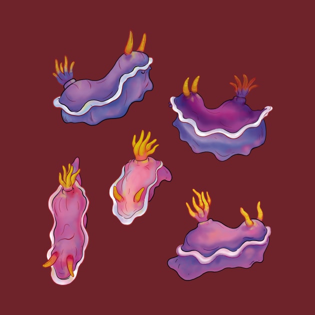 Sunset Hypselodoris Pattern by yodelbat