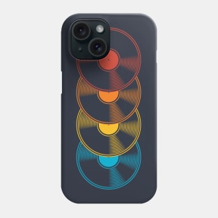 Rainbow Vinyl Record Phone Case