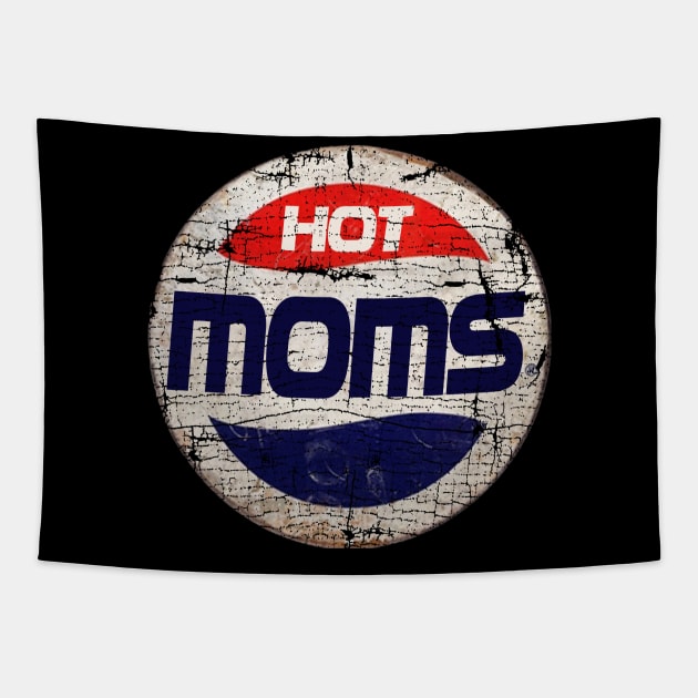 HOT MOMS or PEPSI Tapestry by IJKARTISTANSTYLE