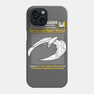 Cylon Raider Service and Repair Manual Phone Case