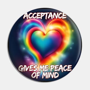 Pride Month - Peace of Mind Pin