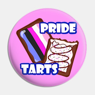 Genderfluid Pride Tarts Pin