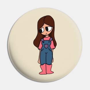 Gardener girl Pin