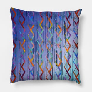 Colorful cubic fun Pillow