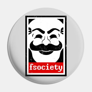 Mr. Robot FSociety Obey Pin