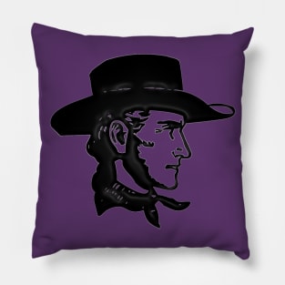 Western Era - Cowboy with Hat Pillow