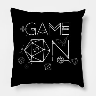 Game On: Roll the Dice, Seduce the Dragon Pillow