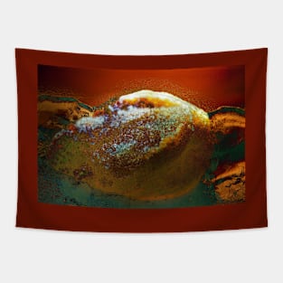 Snow and Fire Landscape Tapestry