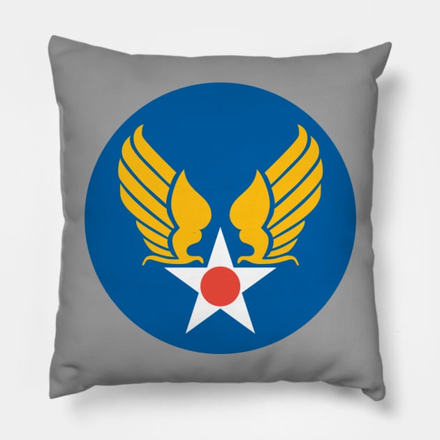 USAAF Patch Pillow by Tailgunnerstudios