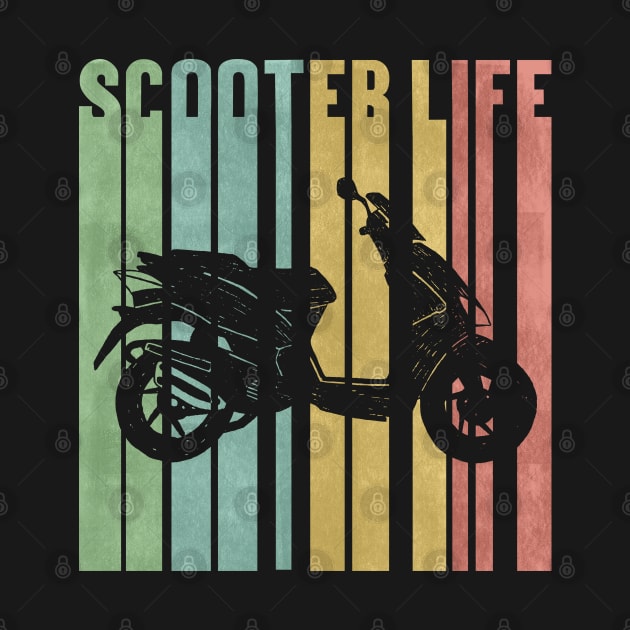 Scooter Life Enthusiasts Moped Scooter by USProudness