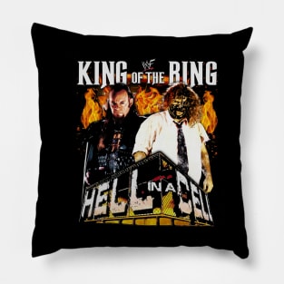 Mankind Vs. Undertaker King Of The Ring Pillow