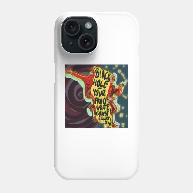 Black hole + your favourite constellation - waterparks - numb Phone Case by mol842