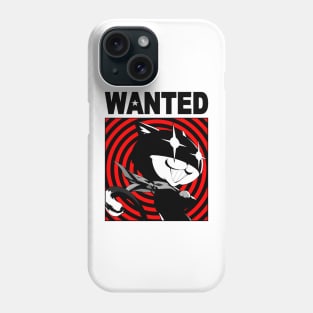 Wanted Morgana (black) Phone Case