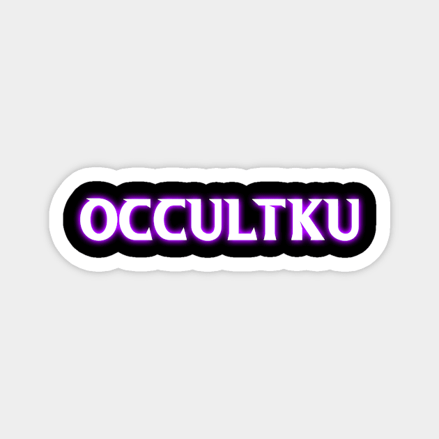 Occultku purple Magnet by occultku