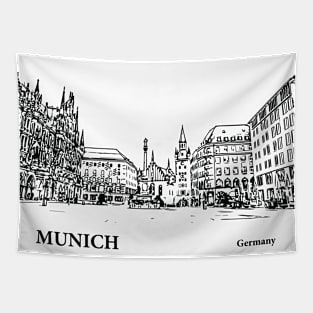 Munich - Germany Tapestry