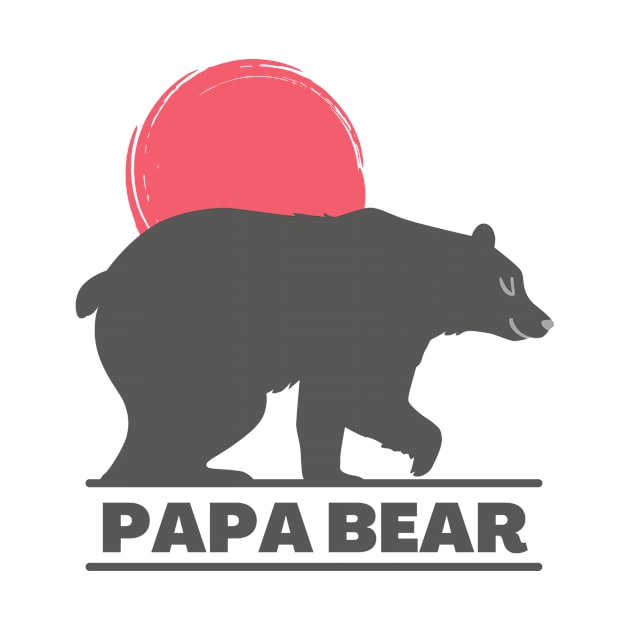 Papa Bear by Art By Bear