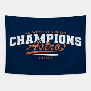 Astros AL WEST Division 2023 Champs Tapestry