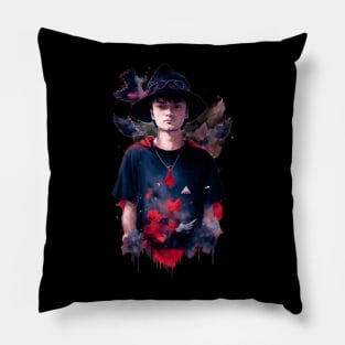 Peso Pluma Rapper Pillow