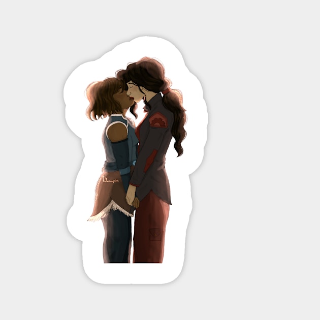 Korrasami Magnet by Aveetheavatar