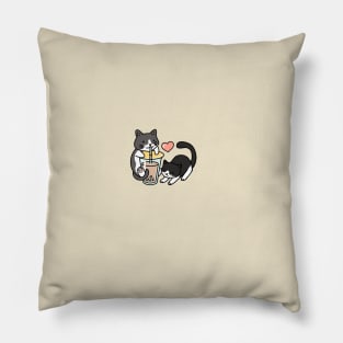 Boba Cats Pillow