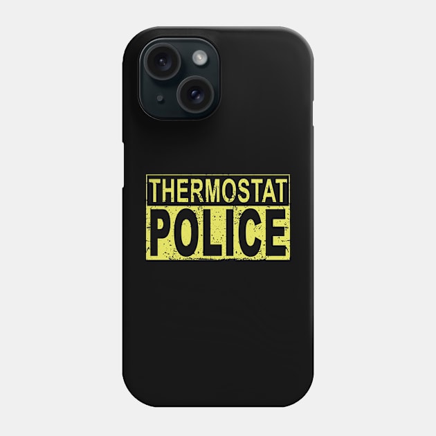 Thermostat Police Phone Case by ZimBom Designer