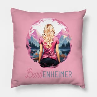 Barbenheimer Pillow