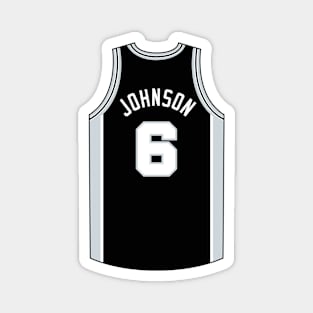 Avery Johnson San Antonio Jersey Qiangy Magnet