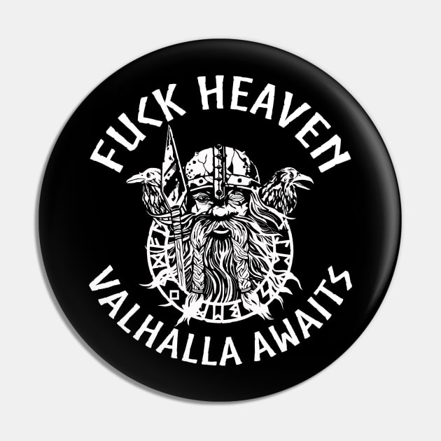 Valhalla Awaits Pin by Styr Designs