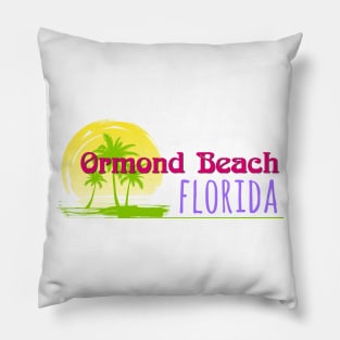 Life's a Beach: Ormond Beach, Florida Pillow