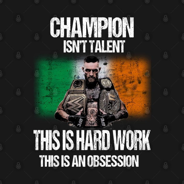 This isn't talent, this is hard work, this is an obsession by BoxingTee