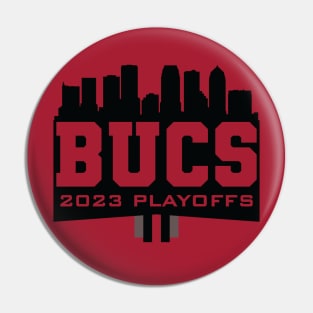 Buccaneers 2023 Playoffs Pin