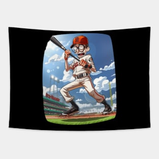 Jellybean King Vs Orioles Insignia Tapestry