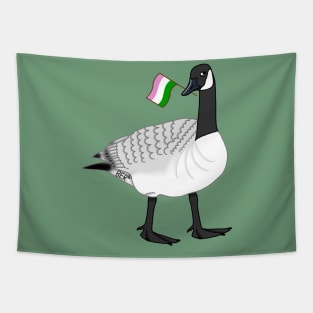 Giselle The Genderqueer Goose Tapestry