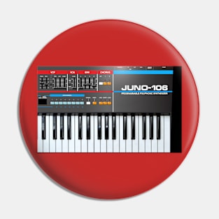 Juno 106 programmable polyphonic synthesizer Pin