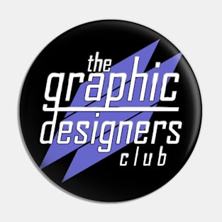 The Graphic Designers Club Pin