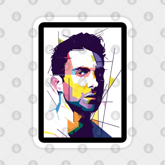 Adam Levine Magnet by montiktomboy