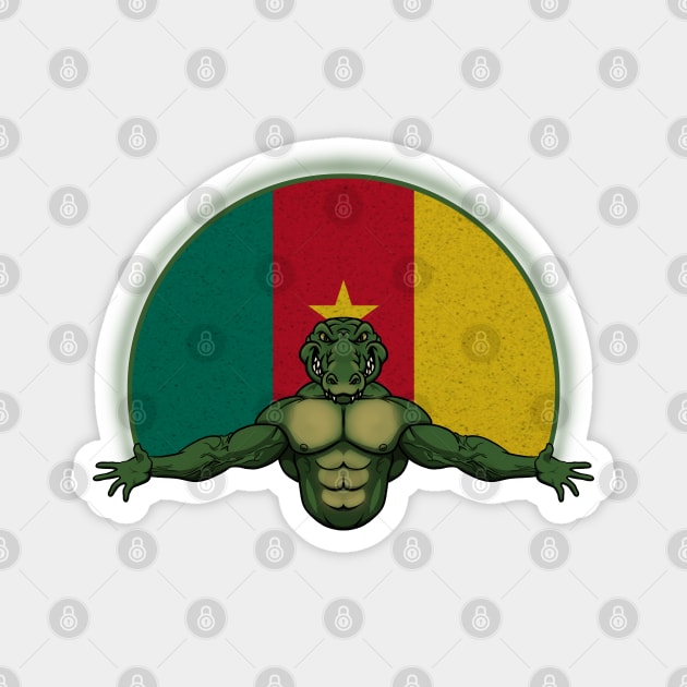 Gator Cameroon Magnet by RampArt