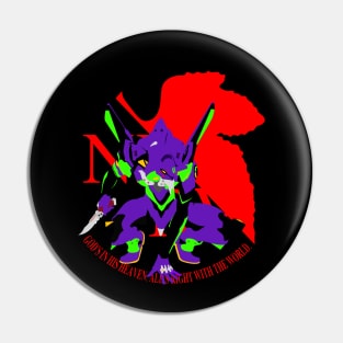 Neon Genesis Evangelion unit 01 Pin