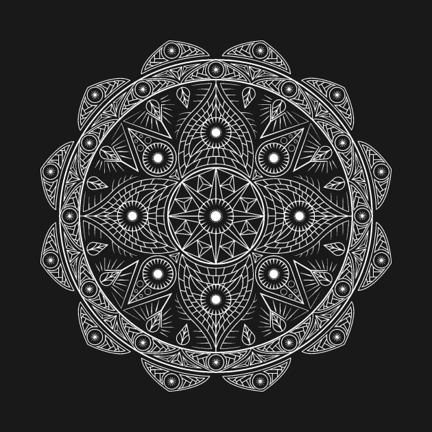 mandala with different color. by IlCippo